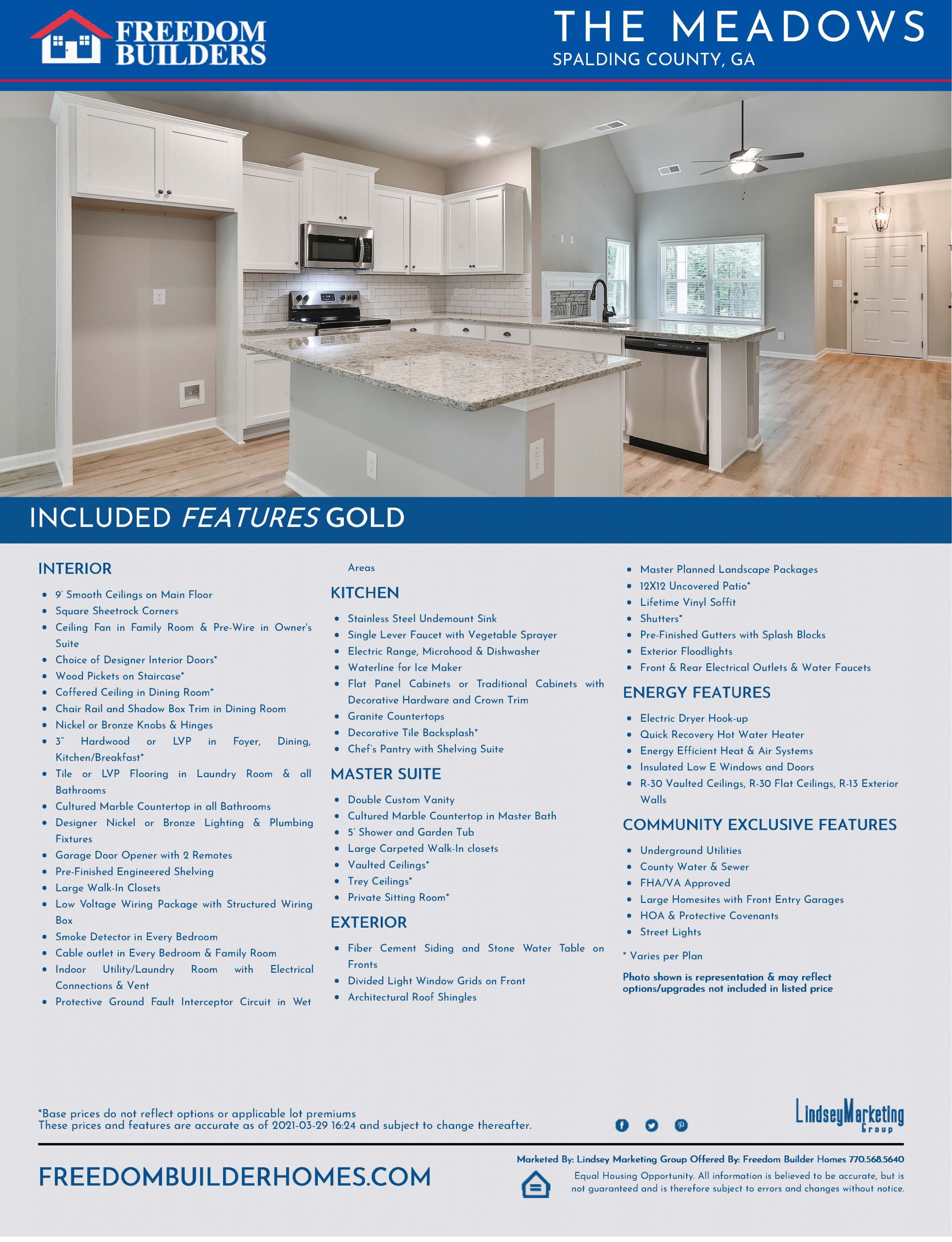 The Meadows Freedom Builder Homes