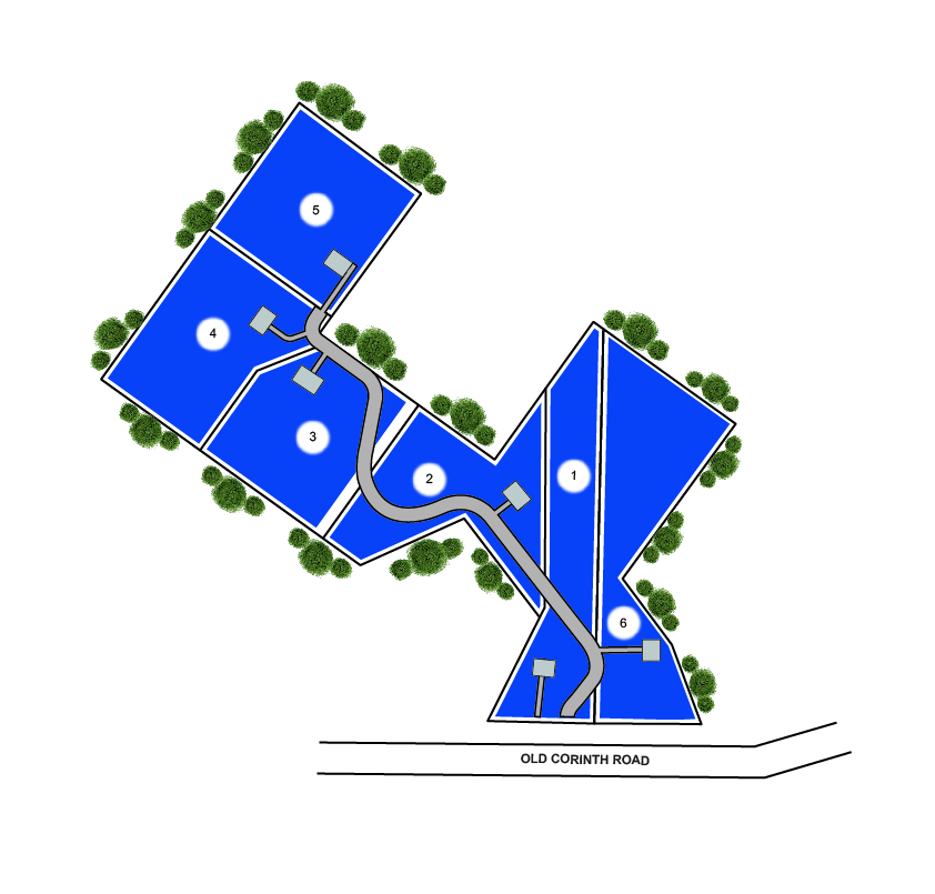 Oakwood Site Map